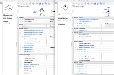 component configuration in Automation Studio Professional Edition software