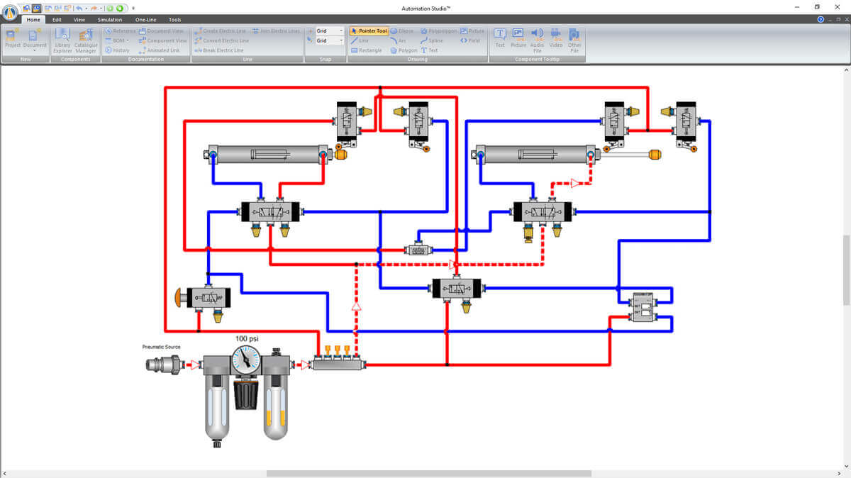 Pneumatic Custom Library