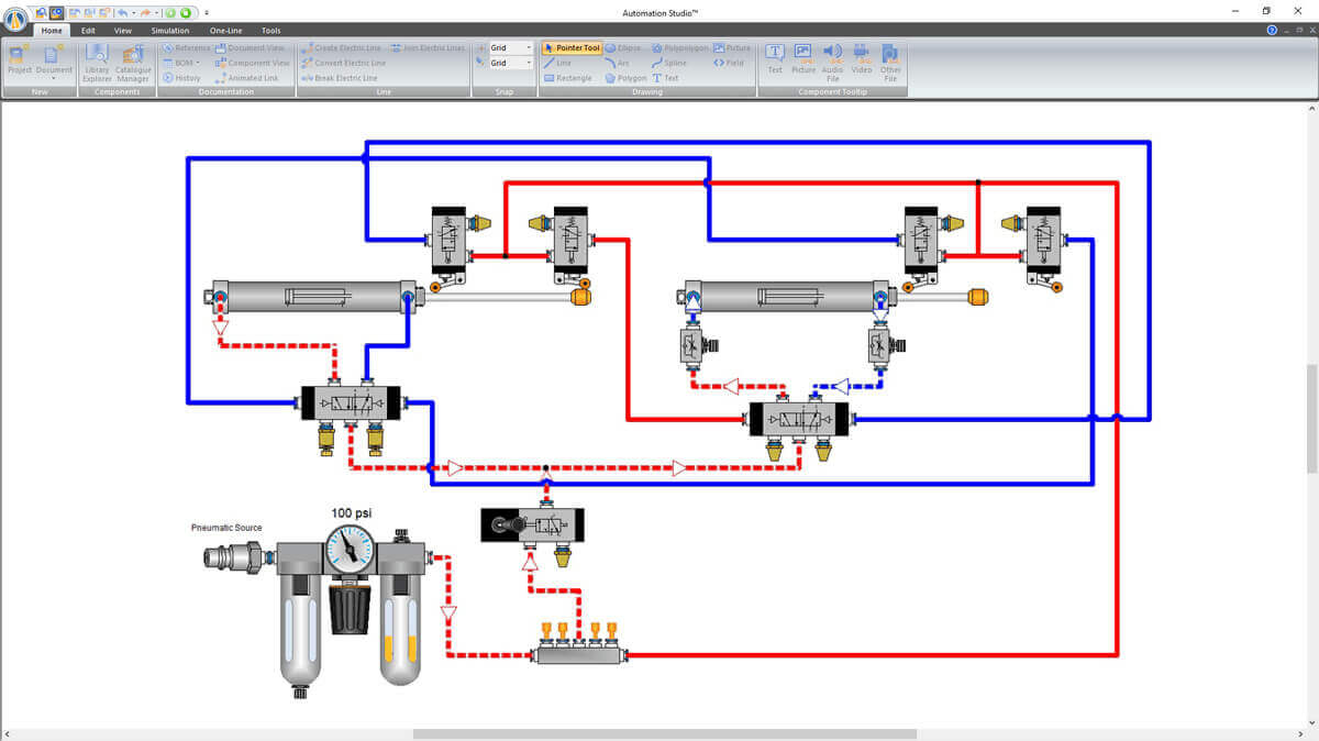 Pneumatic Custom Library