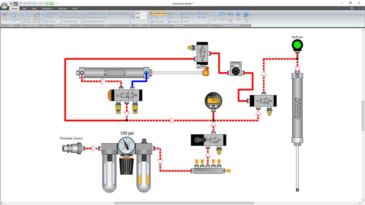 Pneumatic Custom Library