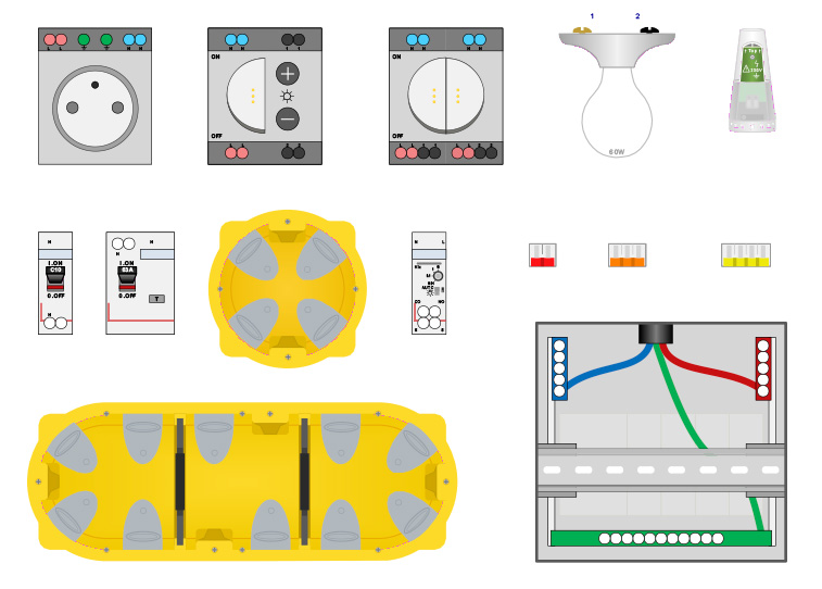 New Illustrated Electrical Component Library