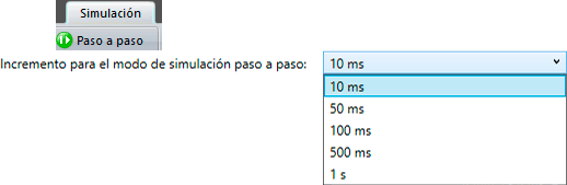 Modo paso a paso