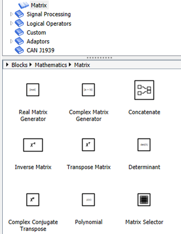 New block components