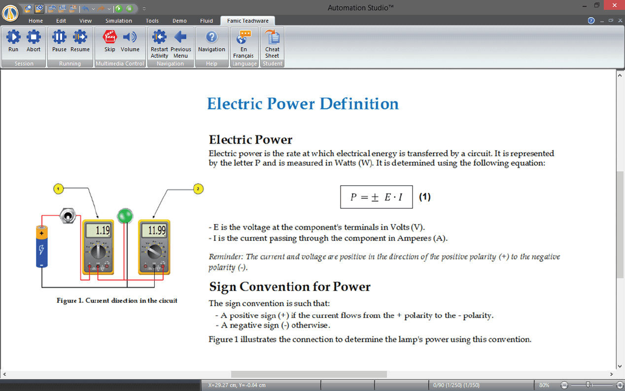 Digital electronics simulation with Automation Studio Professional Edition software