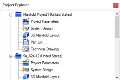 Seguimiento de múltiples proyectos e historial con el software Automation Studio Live Manifold