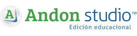 logo andon studio educational