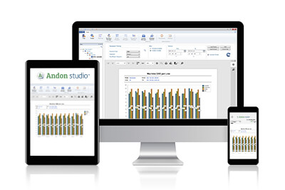 Custom reports generation with Andon Studio™ custom reports generation with Andon Studio