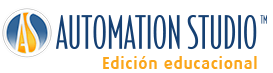 Logo de software de Automation Studio™ Edición Educacional por Famic Technologies
