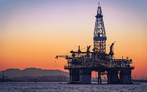 Offshore-Öl- und Gasplattform