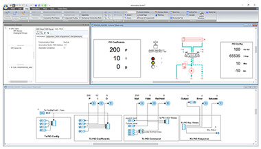 Automation Studio Professional technologies communication simulation screen