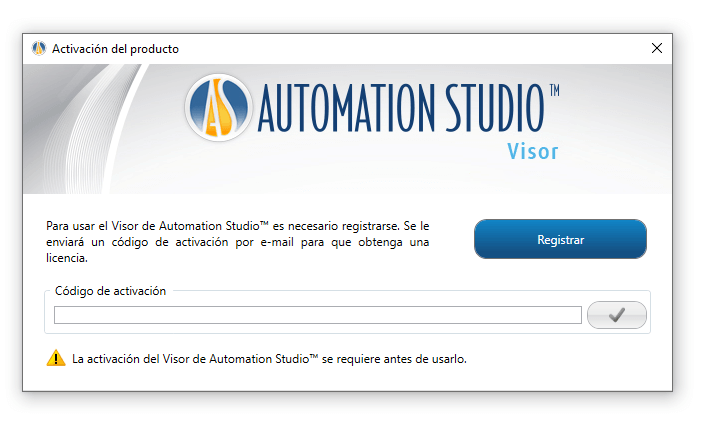 Instalación Automation Studio™ - Edición Visor 