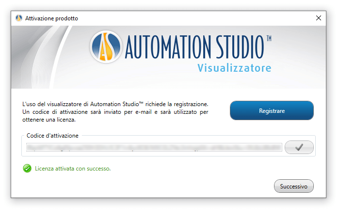 Automation Studio viewer edition activation code