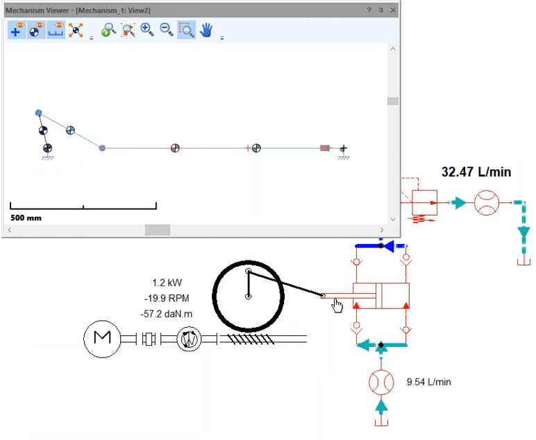 Support of Transmission Shafts in the Mechanism Manager