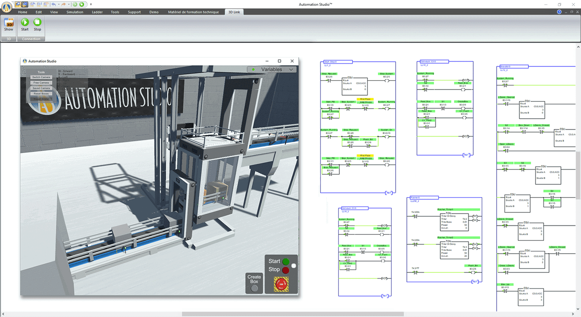 Systèmes virtuels utilisant Unity 3D