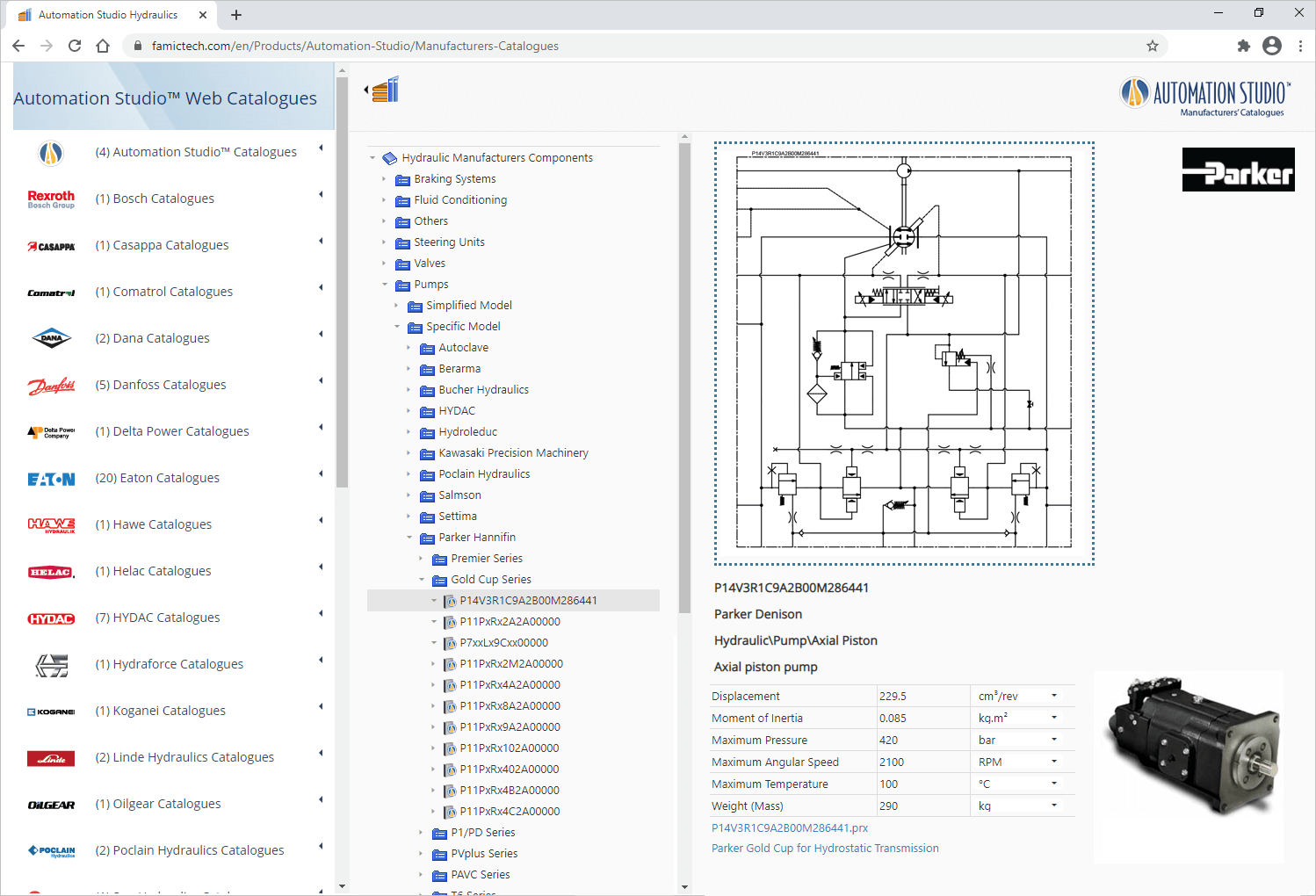 Online Manufacturers' Catalogues