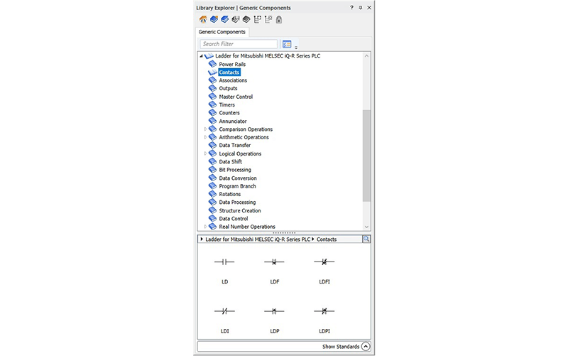 Ladder для ПЛК Mitsubishi серии MELSEC iQ-R