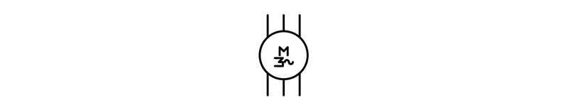 Moteur asynchrone 6 connecteurs