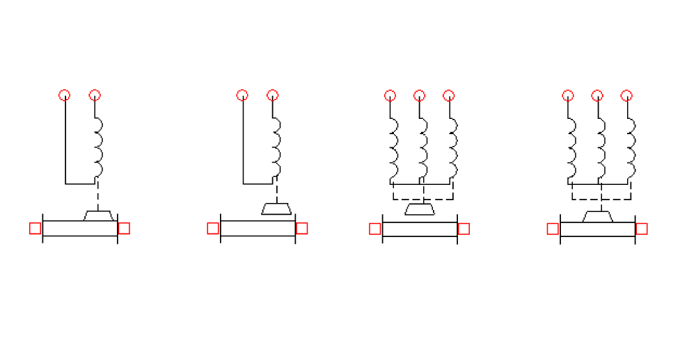 Lack of current or inrush brake