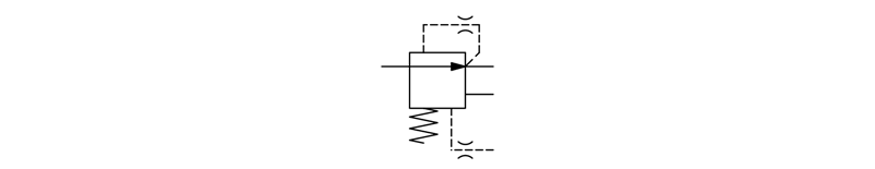 Upstream priority pressure compensator, with static load sense